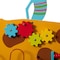 Shpilmaster Wooden Giraffe Sensory Wall Game, Growth Chart for Playroom, Nursery, Preschool, and Doctors' Office QI004592 - alternate 2